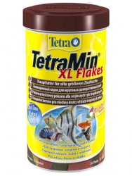 Tetra (Тетра) Min XL Flakes - Корм для всех аквариумных рыб (Хлопья) 80 г/500 мл