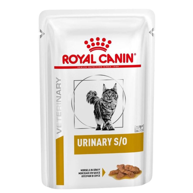 Royal Canin Urinary S/O Feline - Диетический корм для кошек при МКБ с Курицей (Пауч) 85 гр