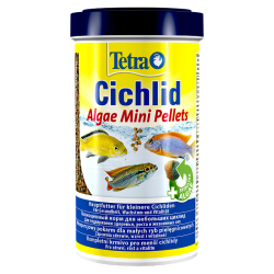 Tetra (Тетра) Cichlid Algae mini pellets Корм для небольших цихлид (пеллеты) 170 г 500 мл