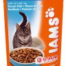 IAMS (Ямс) Adult - Корм для взрослых кошек с океанической рыбой в соусе. (Пауч)