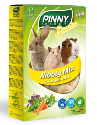 Pinny (Пинни) Витаминные снеки для грызунов с морковью, петрушкой и люцерной 150 г