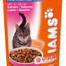 IAMS (Ямс) Adult - Корм для взрослых кошек с лососем в соусе. (Пауч)