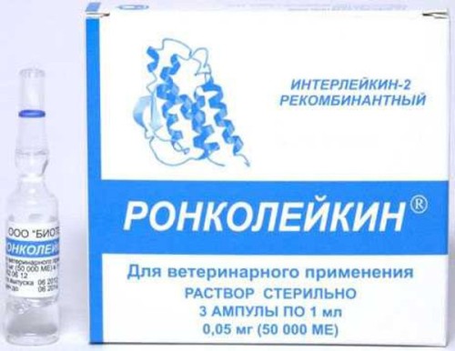 Ронколейкин 50 000 МЕ 1 ампула 1 мл