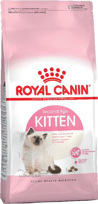 Royal Canin (Роял Канин) Kitten Сухой корм для котят до 12 месяцев 10 кг