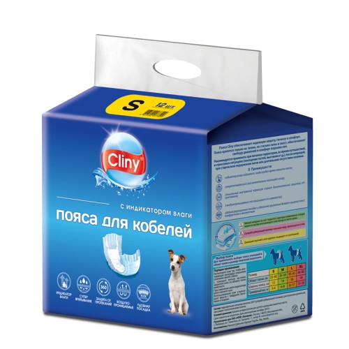 Cliny Пояса для кобелей S 12 шт