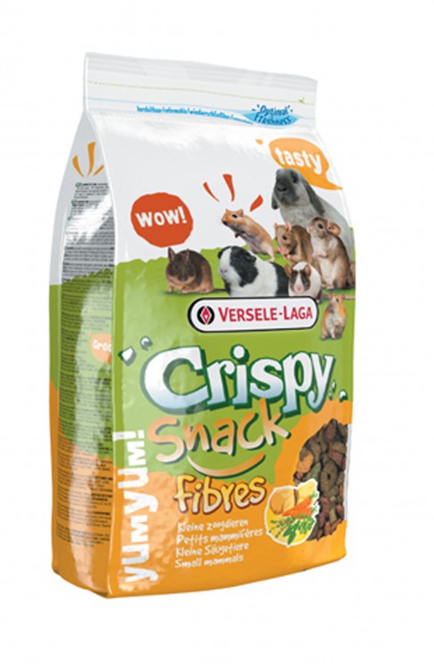 Versele-Laga (Версель-Лага) CRISPY Snack FIBRES корм 650 г для грызунов