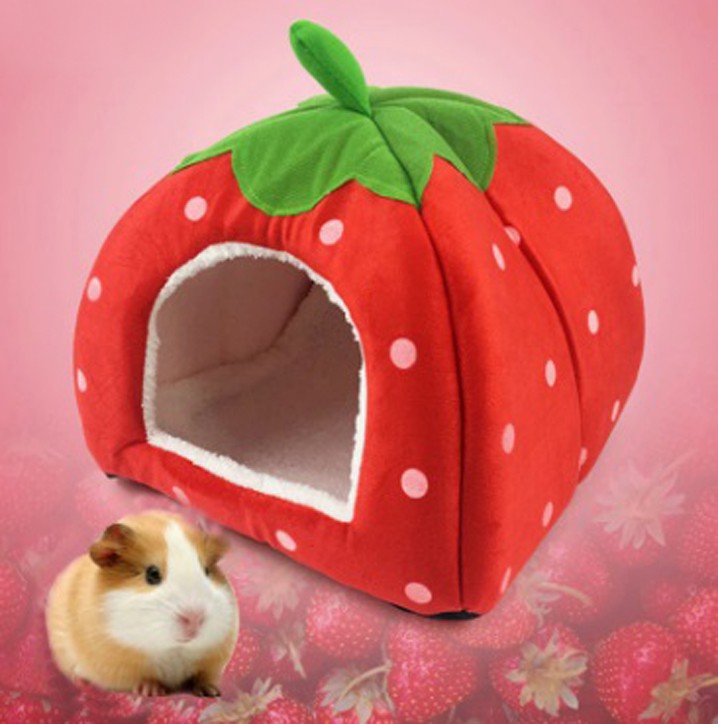 Красочный домик для грызунов в виде ягоды