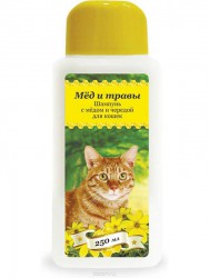 Пчелодар - Шампунь для кошек с Медом и Чередой