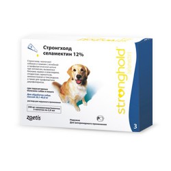 Stronghold Стронгхолд для собак (1 пипетка) от 20,1 до 40 кг (240 мг)