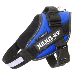 JULIUS-K9 Шлейка д/собак IDC®-Powerharness 2 (71-96см/ 28-40кг), синий