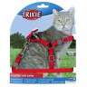 Trixie (Трикси) - Шлейка с поводком нейлоновая для Кошки "Premium"