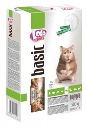 LoLo Pets Hamster Food Complete Полнорационный корм для хомяков, 500 гр.