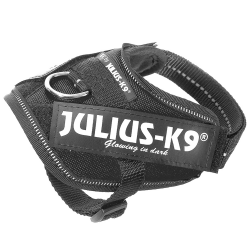 JULIUS-K9 Шлейка д/собак IDC®-Powerharness Mini (49-67см/ 7-15кг), черный