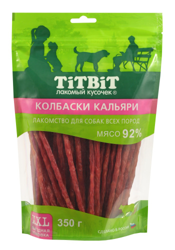 TiTBiT Лакомство для собак Колбаски Кальяри XXL 350 г