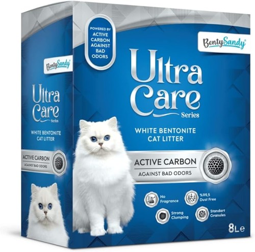 BentySandy Ultra Care Active Carbon Комкующийся наполнитель с активированным углем 8 л 7 кг АНАЛОГ EVER CLEAN