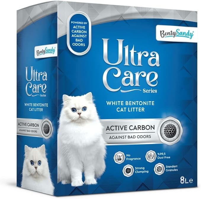 BentySandy Ultra Care Active Carbon Комкующийся наполнитель с активированным углем 8 л 7 кг АНАЛОГ EVER CLEAN