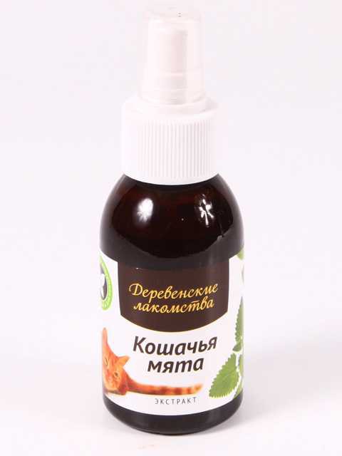 Деревенские лакомства - Экстракт кошачьей мяты (Спрей)