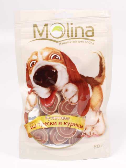 Molina (Молина) - Рулетики из Трески и Курицы для собак
