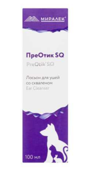 Миралек ПреОтик SQ Лосьон для ушей 100 мл