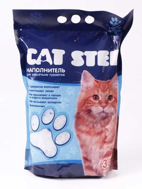 Cat Step Arctic Blue Наполнитель для кошачьего туалета Силикагель 3,8 л