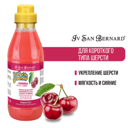  Iv San Bernard Fruit of the Groomer Black Cherry Шампунь для короткой шерсти с протеинами белка 500 мл