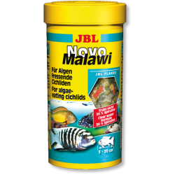 JBL NovoMalawi Корм для растительноядных цихлид хлопья 40 г 250 мл