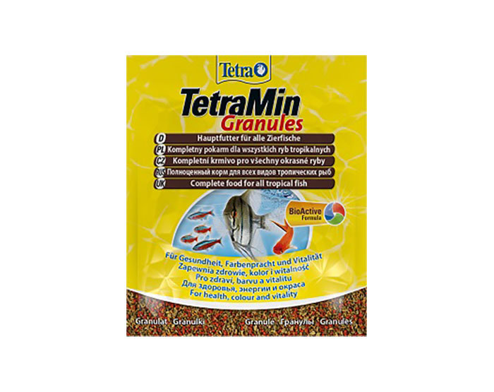 TETRAMin (Тетра) Granules - Корм д/всех видов рыб в гранулах 15г