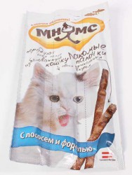 Мнямс - Лакомые палочки для кошек Говядина печень, 1 шт