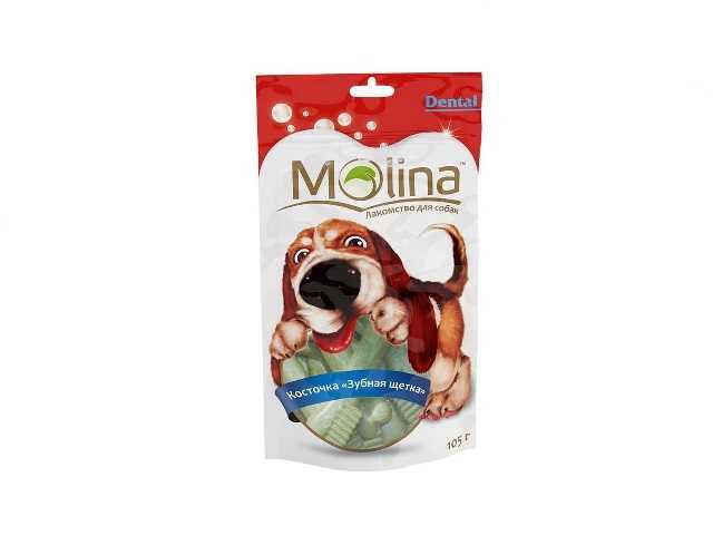Molina (Молина) Дентал - Зубные щетки ассорти для собак