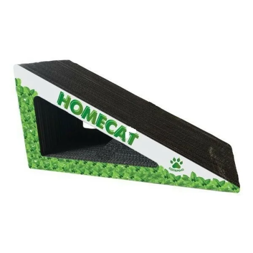 Homecat Когтеточка с кошачьей мятой &quot;Треугольник&quot; малый (гофрокартон), 30*14*17см