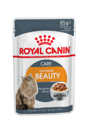 Royal Canin (Роял Канин) Intense Beauty (Gravy) - Корм для поддержания красоты шерсти кошек в Соусе (Пауч)