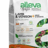 Alleva Holistic (Аллева Холистик) Сухой корм для взрослых и стерилизованных кошек с ягненком, олениной, коноплей и женьшенем 1,5 кг