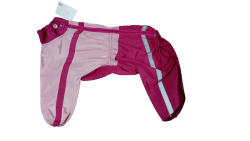 Комбинезон ТУЗИК Пудель карликовый девочка холодный (дождевик) длина спины (36), обхват груди (52) Розовый