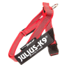 JULIUS-K9 Шлейка д/собак Ремни Color & Gray IDC® Mini (49-65см / 7-15кг), красный