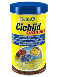 Tetra (Тетра) Cichlid Granules - Корм для Цихлид и больших аквариумных рыбок (Гранулы) 500 мл