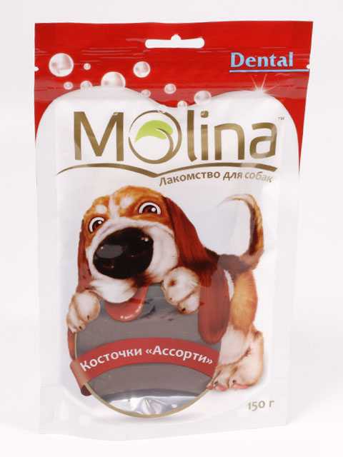 Molina (Молина) Дентал - Косточки ассорти для собак