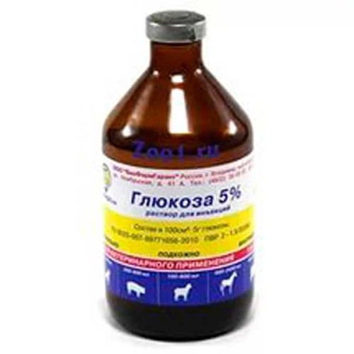 Глюкоза раствор 5% (БФГ)