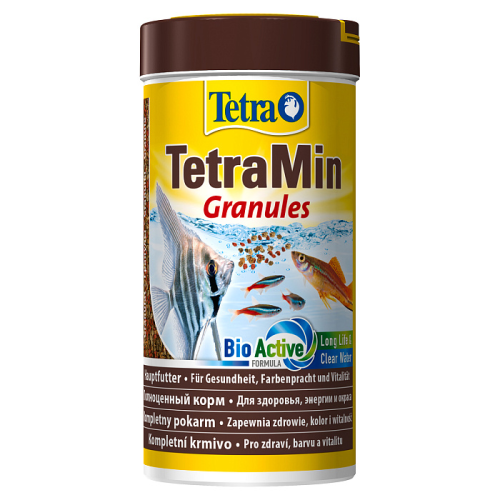 Tetra TetraMin Granules Корм для всех видов декоративных рыб (гранулы) 100 г 250 мл