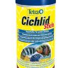 Tetra (Тетра) Cichlid Sticks Корм для цихлид и больших аквариумных рыбок (палочки) 160 г 500 мл