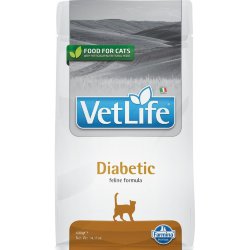 Farmina Vet Life (Фармина Вет Лайф) Diabetic Сухой лечебный корм для кошек при диабете 400 г