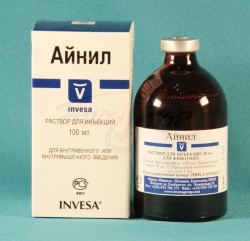 Айнил (кетопрофен 10%), 100 мл.