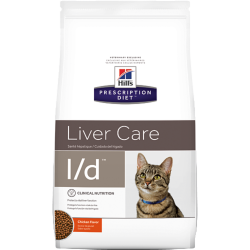 Hills (Хиллс) Prescription Diet l/d Feline - Корм для кошек при заболеваниях Печени с Курицей 1,5 кг