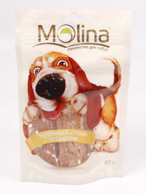 Molina (Молина) - Куриный стейк с Cыром для собак