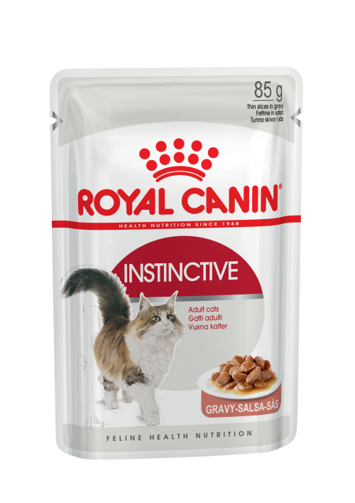 Royal Canin (Роял Канин) Instinctive (Gravy) - Влажный корм для кошек Инстинктив в Соусе (Пауч) 85 гр