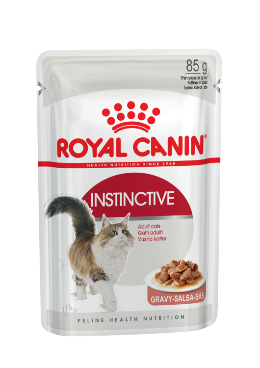 Royal Canin (Роял Канин) Instinctive (Gravy) - Корм для кошек Инстинктив в Соусе (Пауч) 85 гр