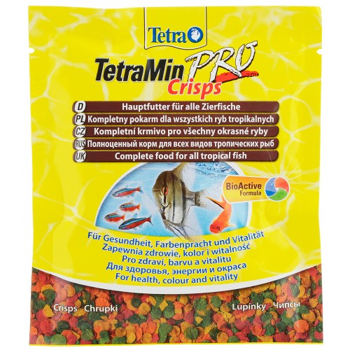 Tetra (Тетра) Tetramin Crisps Корм для всех видов декоративных рыб (чипсы) 12 г