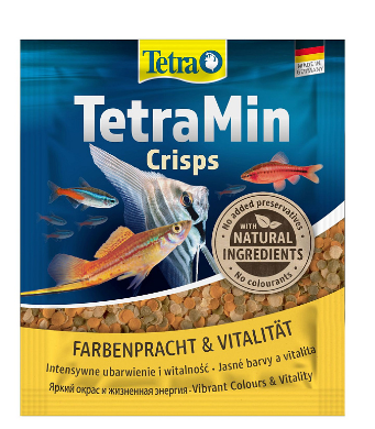 Tetra (Тетра) Tetramin Crisps Корм для всех видов декоративных рыб (чипсы) 12 г