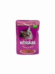 Whiskas (Вискас) - Желе с Креветками и Лососем