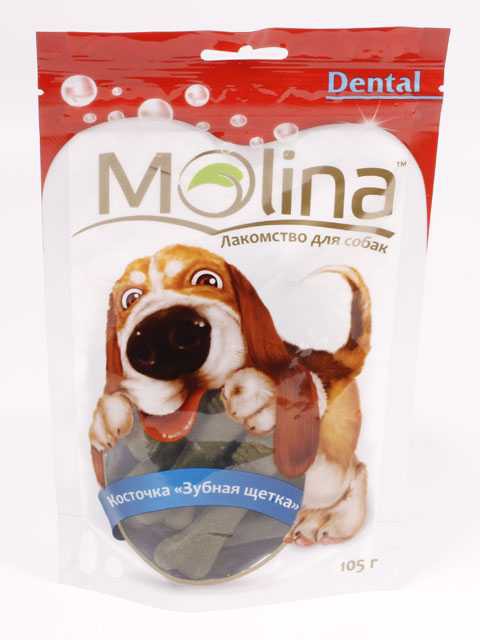 Molina (Молина) Дентал - Косточка зубная щетка для собак