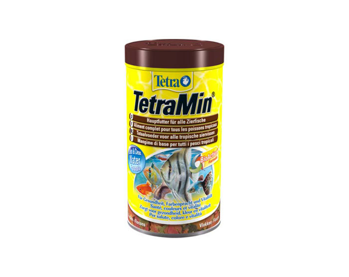 TetraTetraMin Flakes Корм для всех видов декоративных рыб (хлопья) 52 г 250 мл